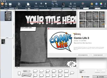 Comic Life 3.1 Build 31767 Multilangual Mac OS X