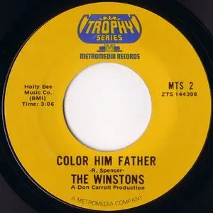 The Winstons - Love Of The Common People - Color Him Father (1969) vinyl 45rpm single 16-44 & 24-96 *Re-Up*
