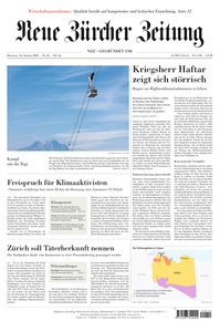 Neue Zurcher Zeitung - 14. Januar 2020