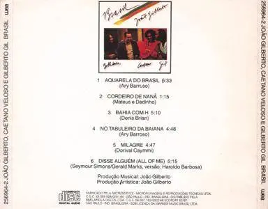 João Gilberto, Caetano Veloso, Gilberto Gil, Maria Bethânia - Brasil (1981/1991)