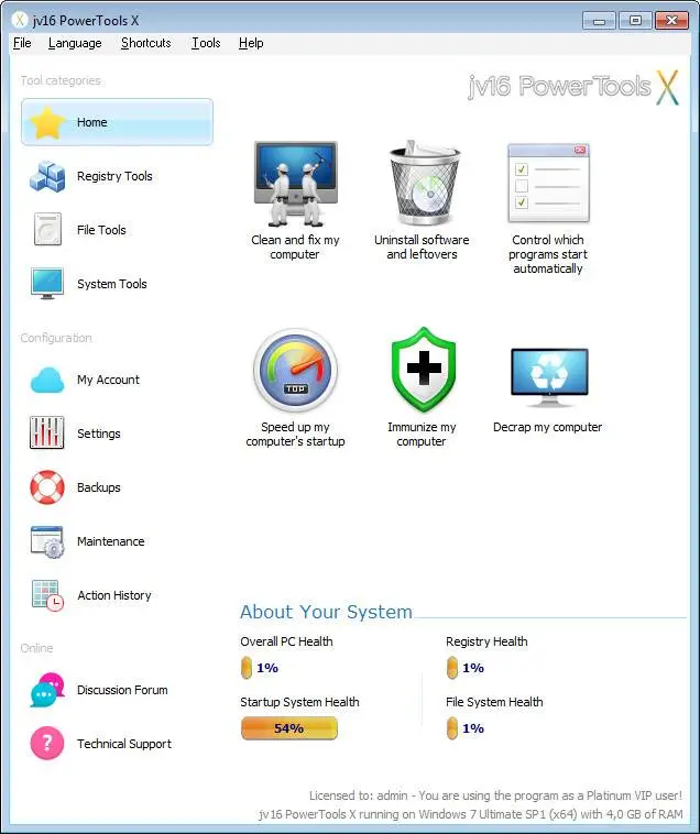 jv16 PowerTools X 4.0.0.1514 Multilingual + Portable