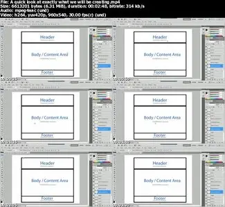 Design Your Own HTML Web Page or Mini Site using Adobe Photoshop