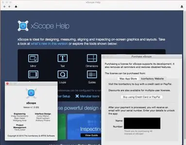 The Iconfactory xScope 4.1.2 Mac OS X