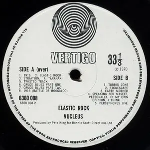 Nucleus - Elastic Rock (Vertigo 1970) 24-bit/96kHz Vinyl Rip