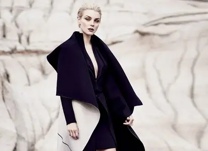 Jessica Stam by Chris Nicholls for Holts Fall 2014