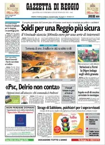 LA GAZZETTA DI REGGIO DEL 19 DICEMBRE 2009