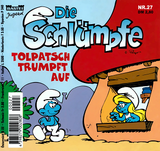 Die Schlümpfe - Band 27 - Tollpatsch Trumpft Auf (Bastei)