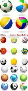 Vectors - Various Sport Balls 4