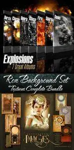 Rons Templates & Background Textures Bundle