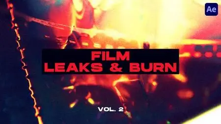 Film Leaks & Burn Transitions VOL. 2 | After Effects 48017075