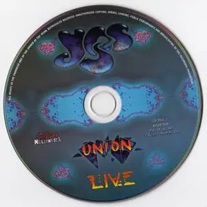 Yes - Union Live (2011) [2CD + 2DVD, Deluxe Edition]