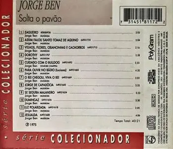 Jorge Ben - Solta O Pavão (1975) {1993 Philips/Polygram}