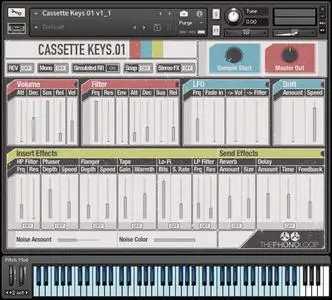 ThePhonoLoop Cassette Keys.01 v1.1 KONTAKT