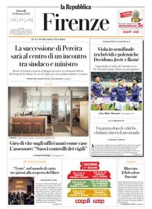 la Repubblica Firenze - 2 Febbraio 2023