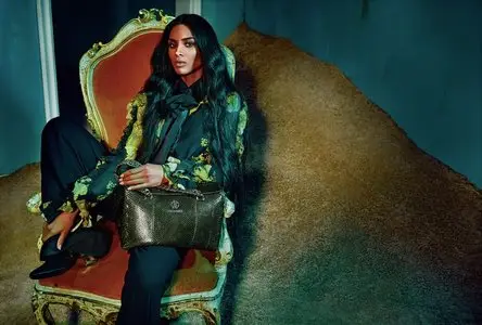 Ciara by Francesco Carrozzini for Roberto Cavali Fall/Winter 2015-16 Campaign