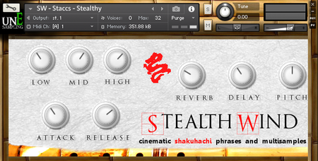 unEarthed Sampling Stealth Wind KONTAKT