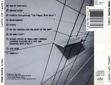 Pink Floyd - Works (1983) {1987, US 1st Press}