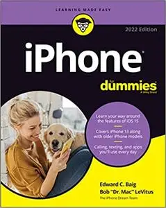 iPhone For Dummies, 2022 Edition