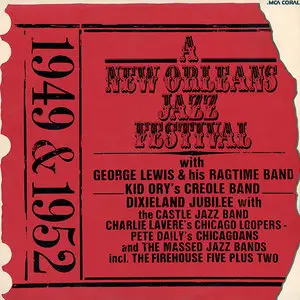 Various Artists • A New Orleans Jazz Festival • 1949 & 1952 (24/44 Vinyl Rip Mono)