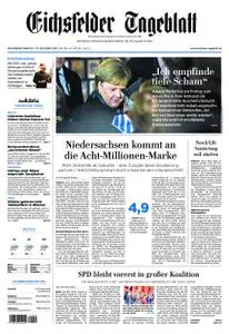 Eichsfelder Tageblatt – 07. Dezember 2019