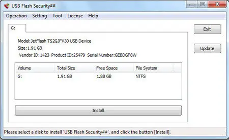 USB Flash Security## v4.1.5 
