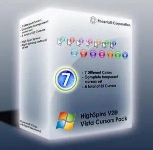 Windows Vista HighSpins 2 Cursors Pack