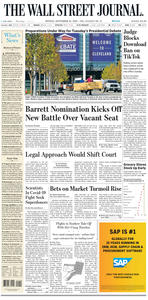 The Wall Street Journal – 28 September 2020