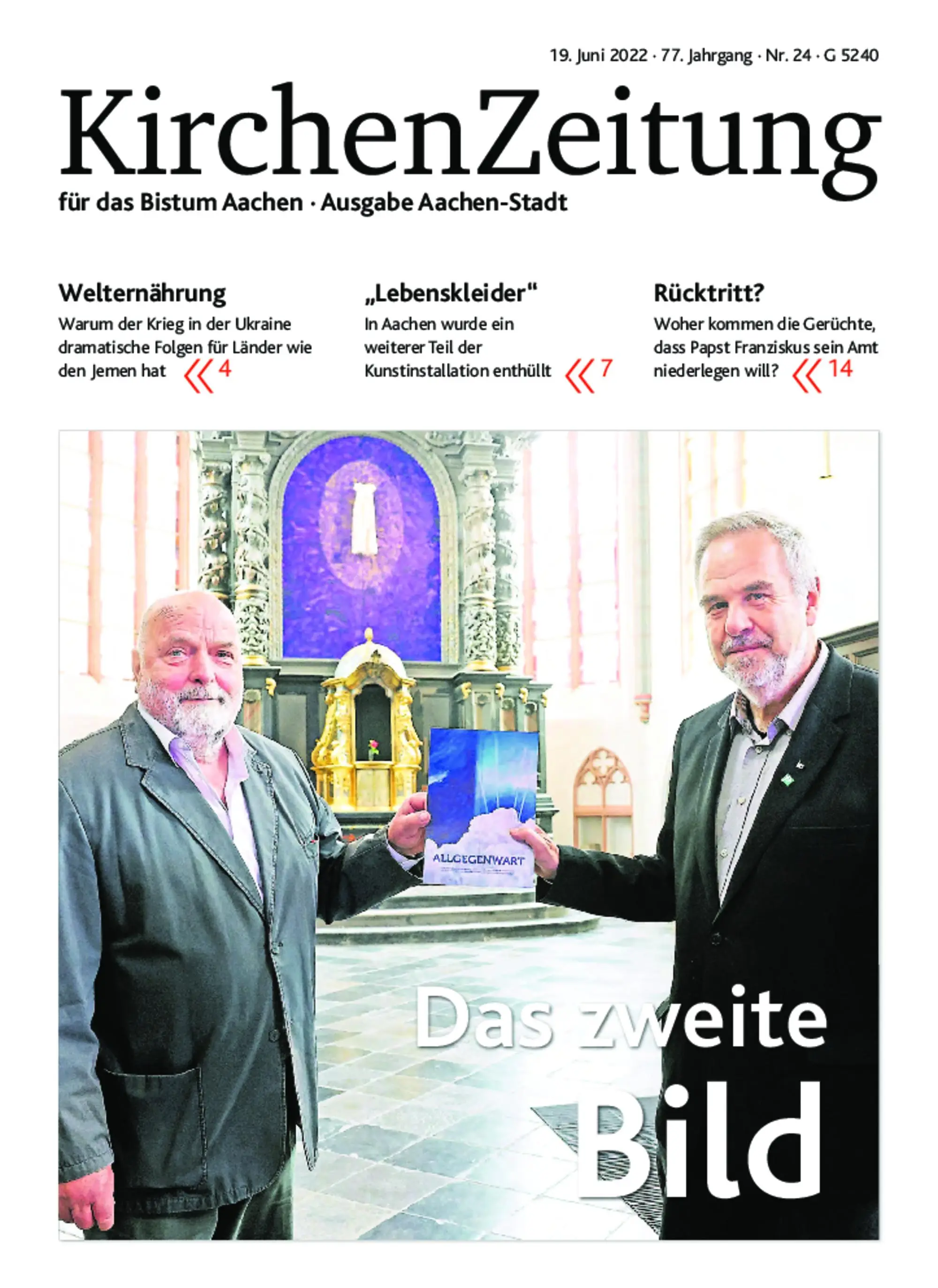 KirchenZeitung Für Das Bistum Aachen – 19. Juni 2022 / AvaxHome