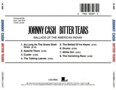 Johnny Cash - Bitter Tears: Ballads Of The American Indian (1964) {1994, Reissue}