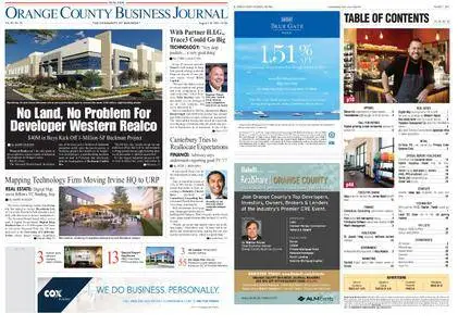 Orange County Business Journal – August 07, 2017