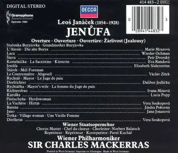 Charles Mackerras, Elisabeth Söderström, Charles Mackerras - Janácek: Jenůfa (1985)