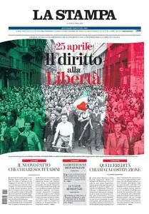 La Stampa Biella - 25 Aprile 2022