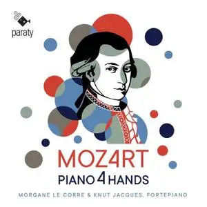 Knut Jacques & Morgane Le Corre - Mozart: Piano 4 Hands (2021)