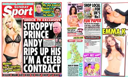 The Sunday Sport – August 08, 2021