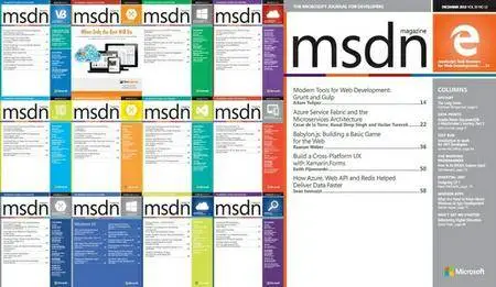 MSDN Magazine - Full Year 2015 Collection