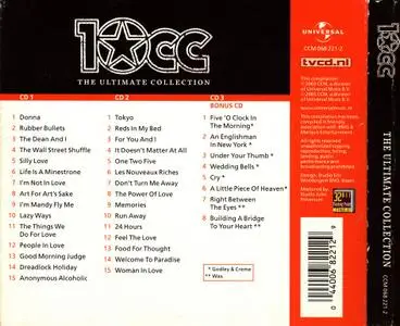 10cc - The Ultimate Collection (2003) {3CD Box Set, Remastered}