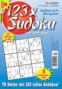 123 x Sudoku - Nr.9 2021