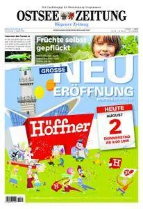 Ostsee Zeitung Rügen - 02. August 2018