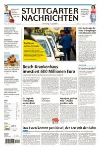 Stuttgarter Nachrichten Blick vom Fernsehturm - 11. April 2019