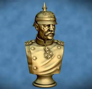 Prussian General Bust