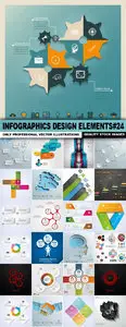 Infographics Design Elements #24 - 25 Vector
