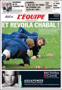 L'Équipe. Mercredi 17 Juin 2009