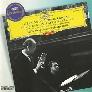 Géza Anda - Bartok: Piano Concertos 1-3 (1995)