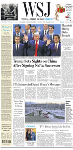 The Wall Street Journal – 1 December 2018