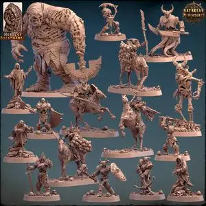 Daybreak Miniatures - Unliving Horde of Dreadmarsh