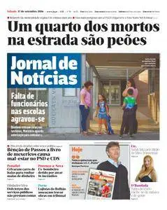 Jornal de Notícias - 17 de setembro 2016
