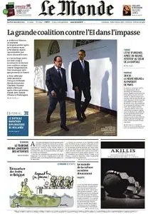 Le Monde et 2 Suppléments du Jeudi 26 Novembre 2015