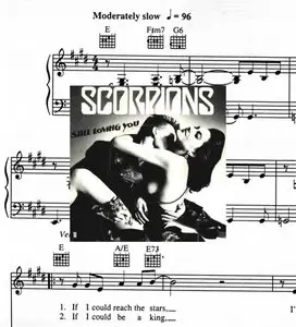 Scorpions Sheet Music For Piano, Guitare, Lyrics