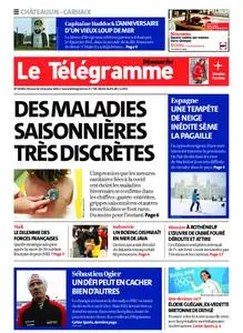 Le Télégramme Carhaix – 10 janvier 2021