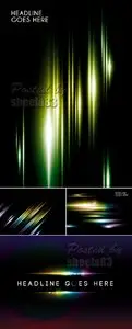 Black Futuristic Backgrounds Vector